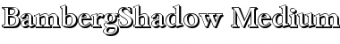 Download BambergShadow-Medium Font Download BambergShadow-Medium Font