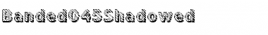 Download Banded045Shadowed Font Download Banded045Shadowed Font