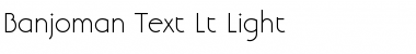 Download Banjoman Text Lt Font Download Banjoman Text Lt Font
