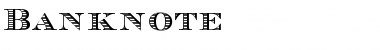 Download Banknote Font Download Banknote Font