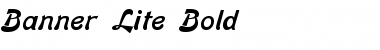 Download Banner Lite Font Download Banner Lite Font