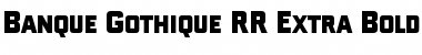 Download Banque Gothique RR Extra Bold Ext Cond Font Download Banque Gothique RR Extra Bold Ext Cond Font