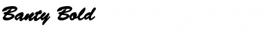 Download Banty Font Download Banty Font
