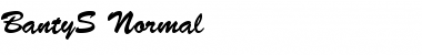Download BantyS Font Download BantyS Font