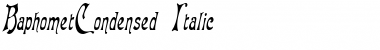 Download BaphometCondensed Font Download BaphometCondensed Font