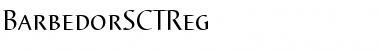 Download BarbedorSCTReg Font Download BarbedorSCTReg Font