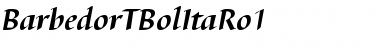 Download BarbedorTBolItaRo1 Font Download BarbedorTBolItaRo1 Font