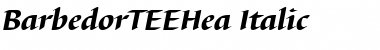 Download BarbedorTEEHea Font Download BarbedorTEEHea Font