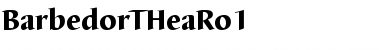 Download BarbedorTHeaRo1 Font Download BarbedorTHeaRo1 Font