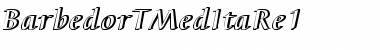 Download BarbedorTMedItaRe1 Font Download BarbedorTMedItaRe1 Font