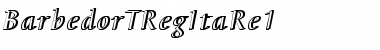 Download BarbedorTRegItaRe1 Font Download BarbedorTRegItaRe1 Font