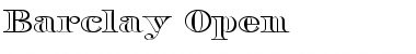 Download Barclay Open Font Download Barclay Open Font