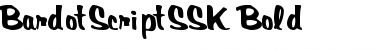 Download BardotScriptSSK Font Download BardotScriptSSK Font