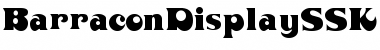 Download BarraconDisplaySSK Font Download BarraconDisplaySSK Font