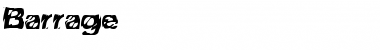 Download Barrage Font Download Barrage Font