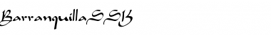 Download BarranquillaSSK Font Download BarranquillaSSK Font