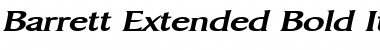 Download Barrett Extended Font Download Barrett Extended Font