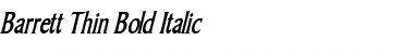 Download Barrett Thin Font Download Barrett Thin Font
