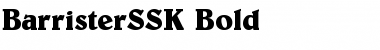 Download BarristerSSK Font Download BarristerSSK Font