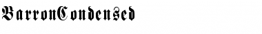 Download BarronCondensed Font Download BarronCondensed Font