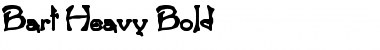Download Bart Heavy Font Download Bart Heavy Font