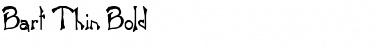 Download Bart Thin Font Download Bart Thin Font
