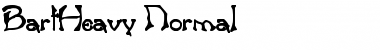 Download BartHeavy Font Download BartHeavy Font