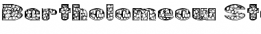 Download Bartholomeow 'StainedGlass' Font Download Bartholomeow 'StainedGlass' Font