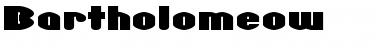 Download Bartholomeow Font Download Bartholomeow Font