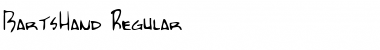 Download BartsHand Font Download BartsHand Font