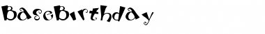 Download Base:Birthday Font Download Base:Birthday Font