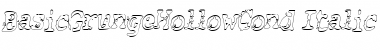 Download BasicGrungeHollowCond Font Download BasicGrungeHollowCond Font