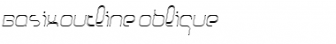 Download BasixOutline Oblique Font Download BasixOutline Oblique Font