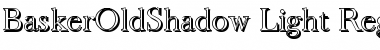 Download BaskerOldShadow-Light Font Download BaskerOldShadow-Light Font
