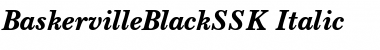 Download BaskervilleBlackSSK Font Download BaskervilleBlackSSK Font
