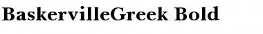 Download BaskervilleGreek Font Download BaskervilleGreek Font