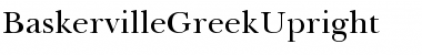 Download BaskervilleGreekUpright Font Download BaskervilleGreekUpright Font