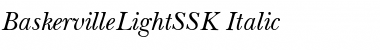 Download BaskervilleLightSSK Font Download BaskervilleLightSSK Font