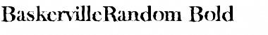 Download BaskervilleRandom Font Download BaskervilleRandom Font