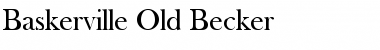 Download Baskerville Old Becker Font Download Baskerville Old Becker Font