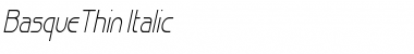 Download BasqueThin Font Download BasqueThin Font