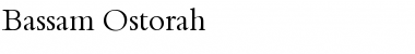 Download Bassam Ostorah Font Download Bassam Ostorah Font