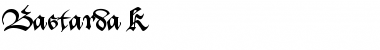Download Bastarda-K Font Download Bastarda-K Font