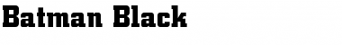 Download Batman Black Font Download Batman Black Font