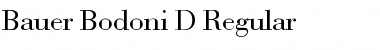 Download Bauer Bodoni D Font Download Bauer Bodoni D Font