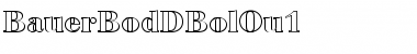 Download BauerBodDBolOu1 Font Download BauerBodDBolOu1 Font