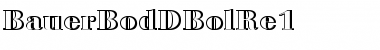 Download BauerBodDBolRe1 Font Download BauerBodDBolRe1 Font
