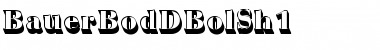 Download BauerBodDBolSh1 Font Download BauerBodDBolSh1 Font