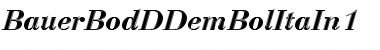 Download BauerBodDDemBolItaIn1 Font Download BauerBodDDemBolItaIn1 Font
