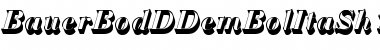 Download BauerBodDDemBolItaSh1 Font Download BauerBodDDemBolItaSh1 Font
